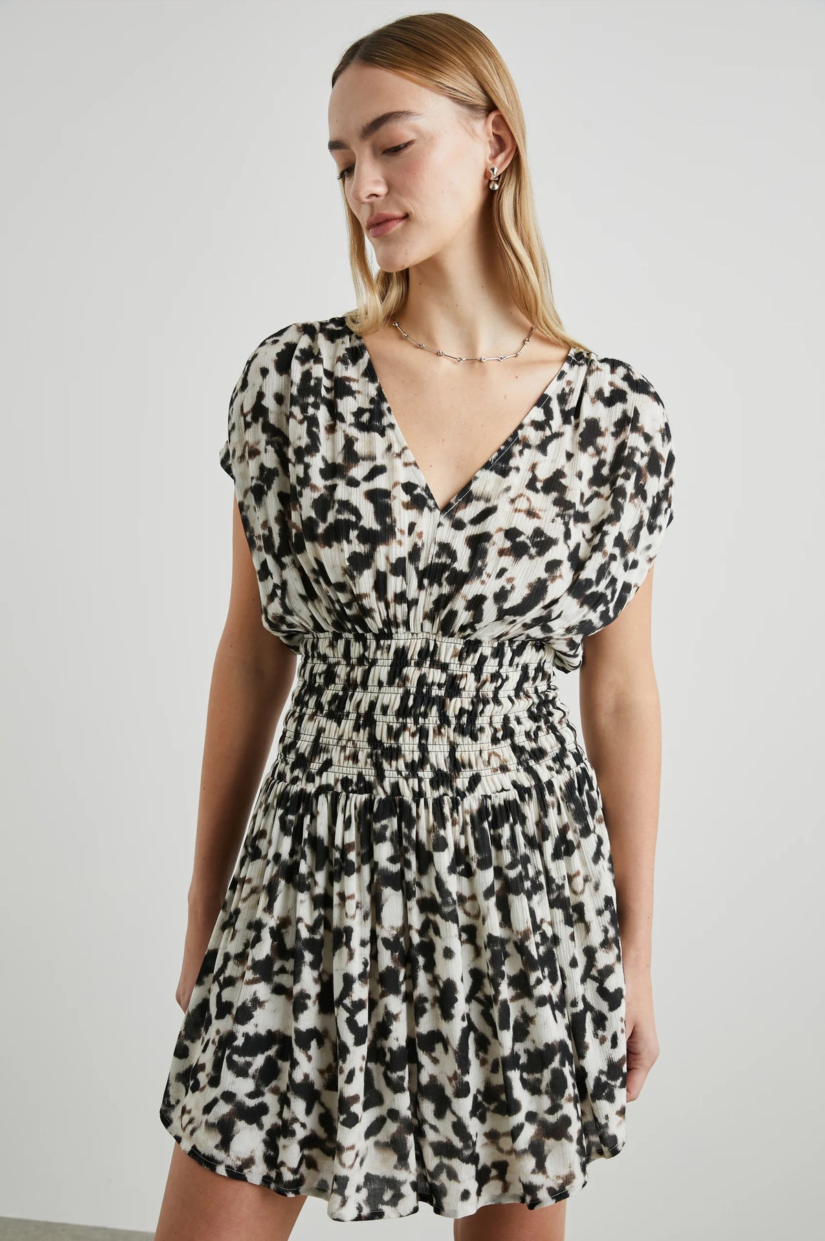 Rails Siera Dress Blurred Cheetah