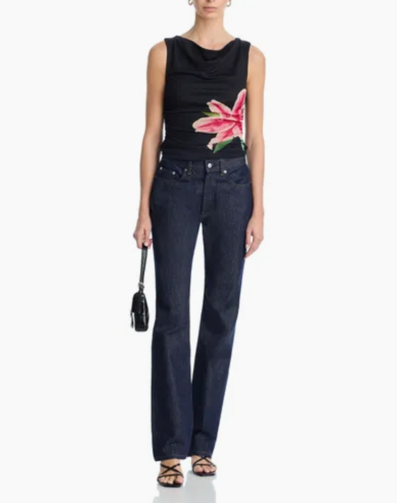 Rails Fete Top Peach Lily