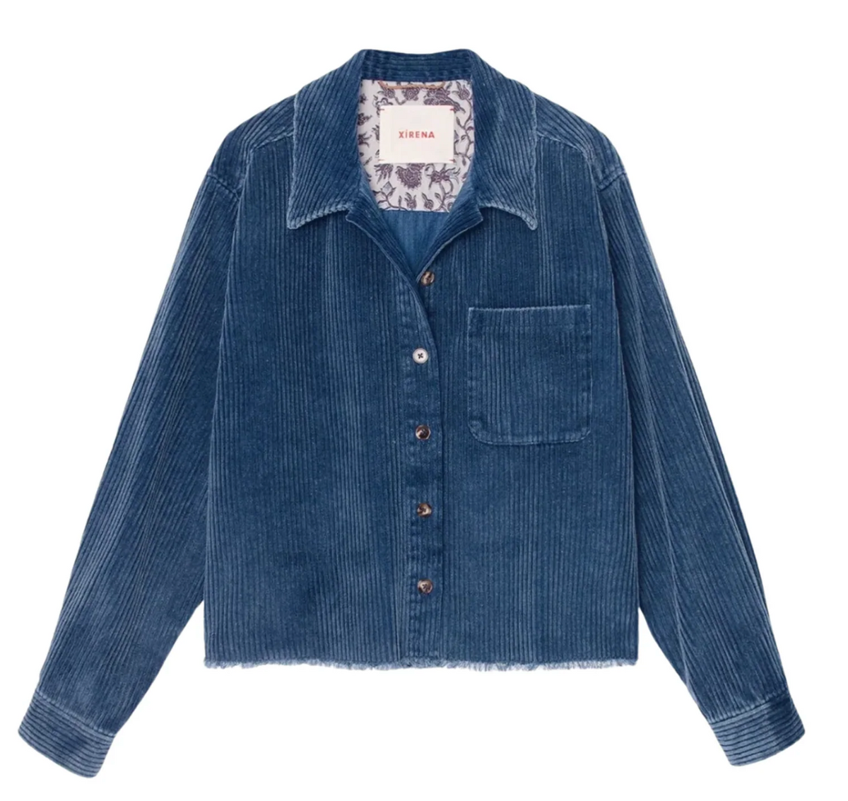 Xirena Ben Shirt Shadow Blue