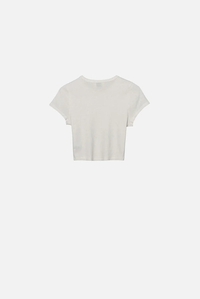 ELWOOD BABYDOLL CORE TEE VINTAGE WHITE