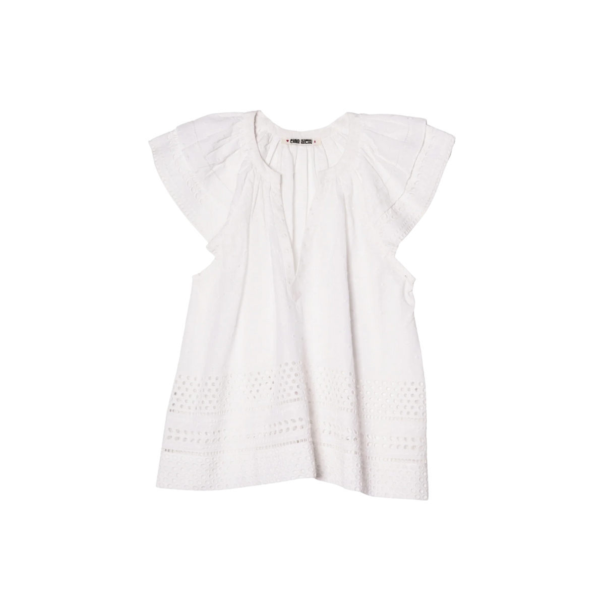 Ciao Lucia Adea Top White