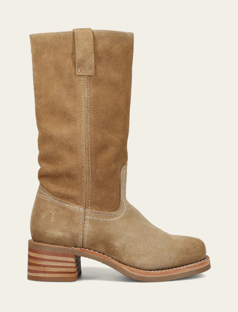 Frye Campus 12R - Tan Buck
