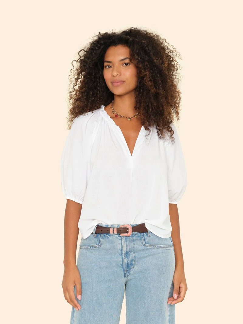 Xirena White Jules Top