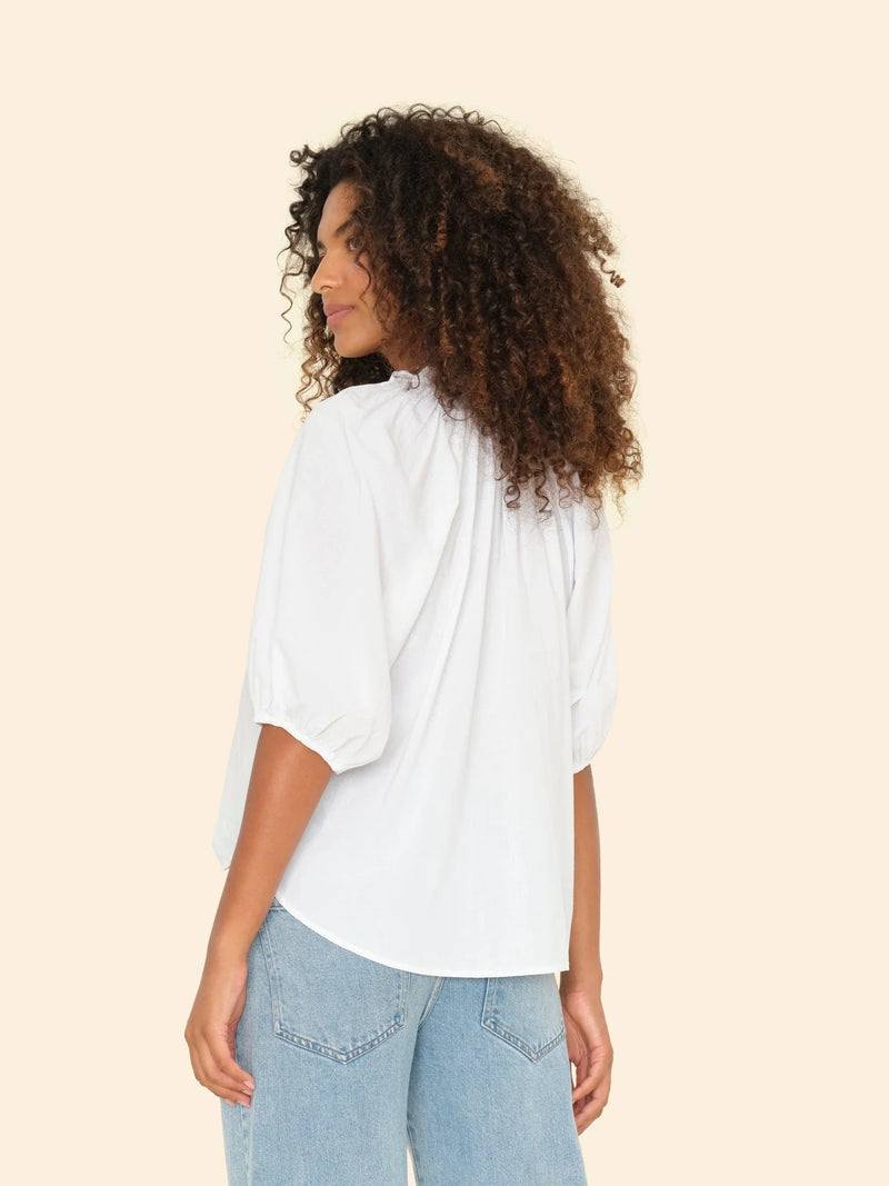 Xirena White Jules Top