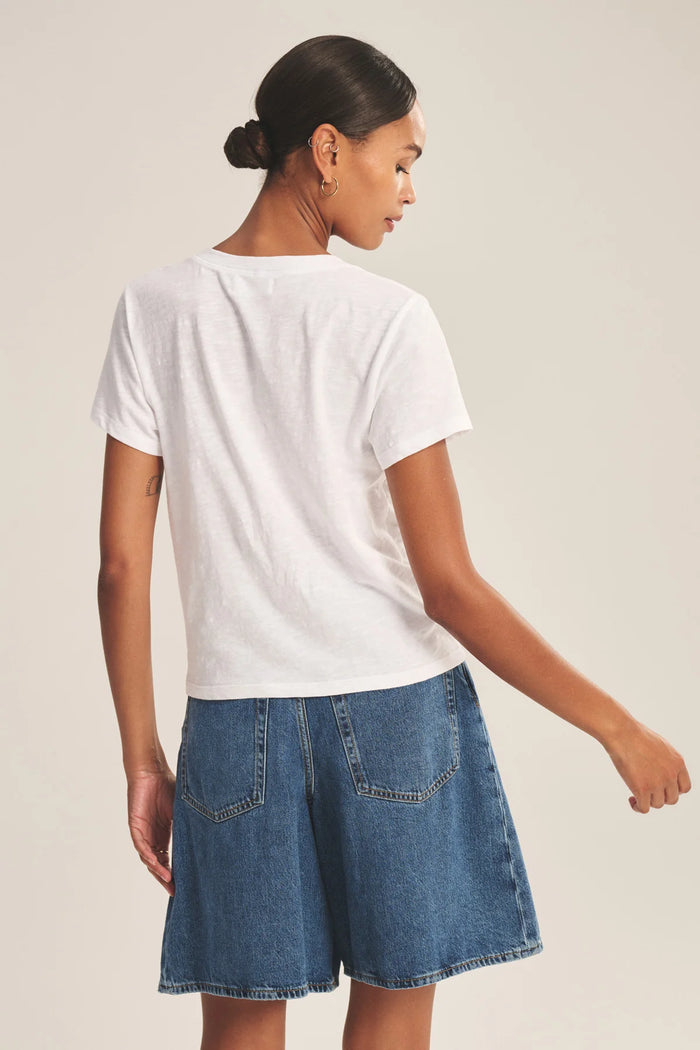 Velvet Elisha Tee White