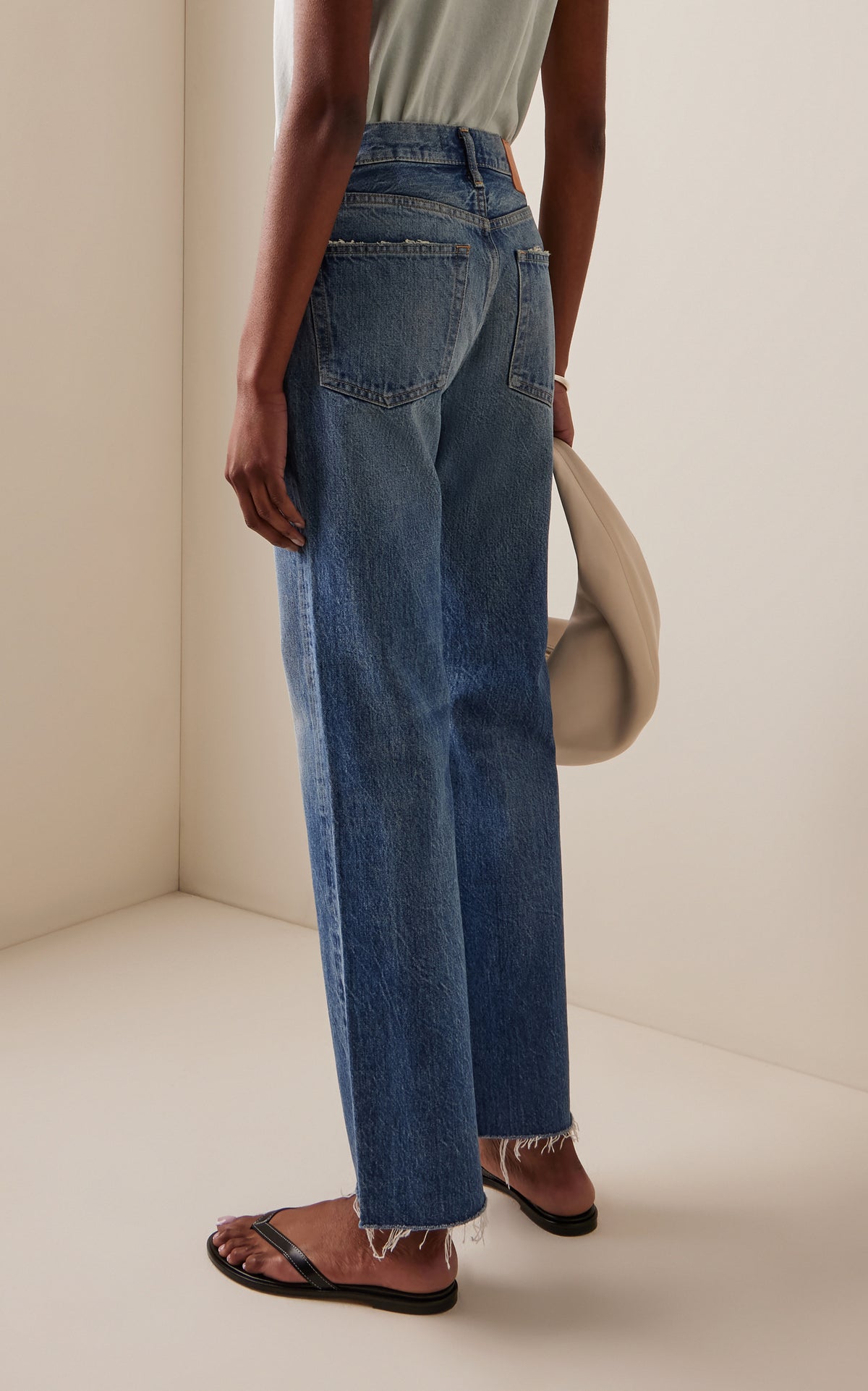 MOUSSY VINTAGE Atlantis Low-Rise Flared Jeans