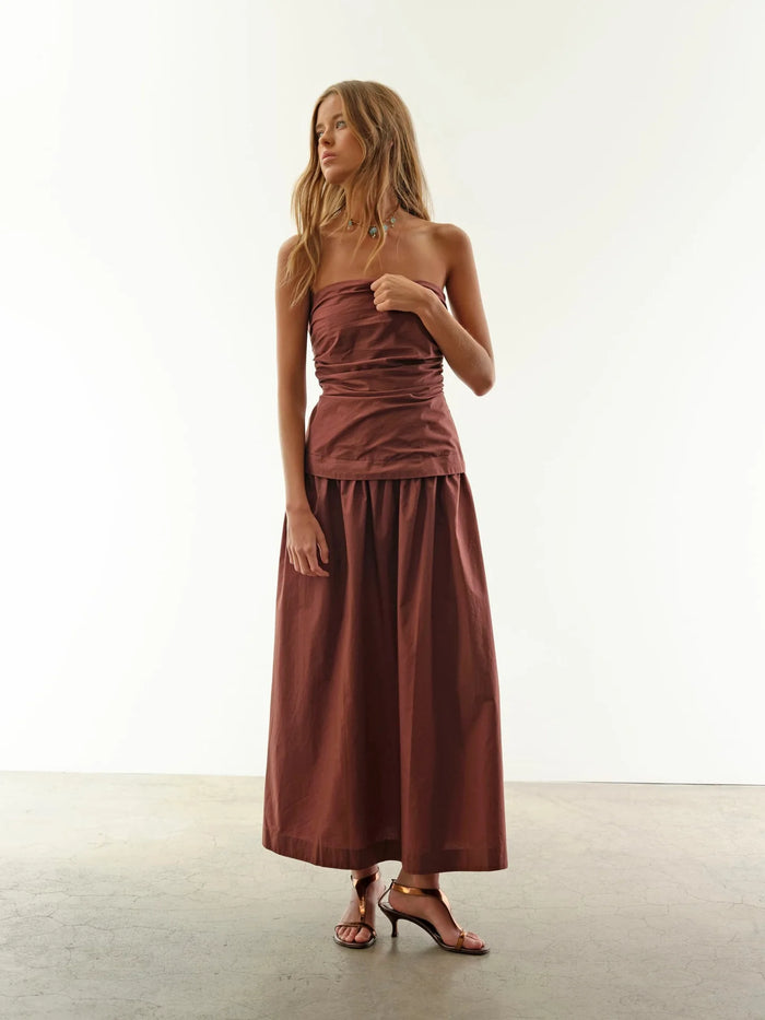 Xirena Adobe Brown Ciara Dress