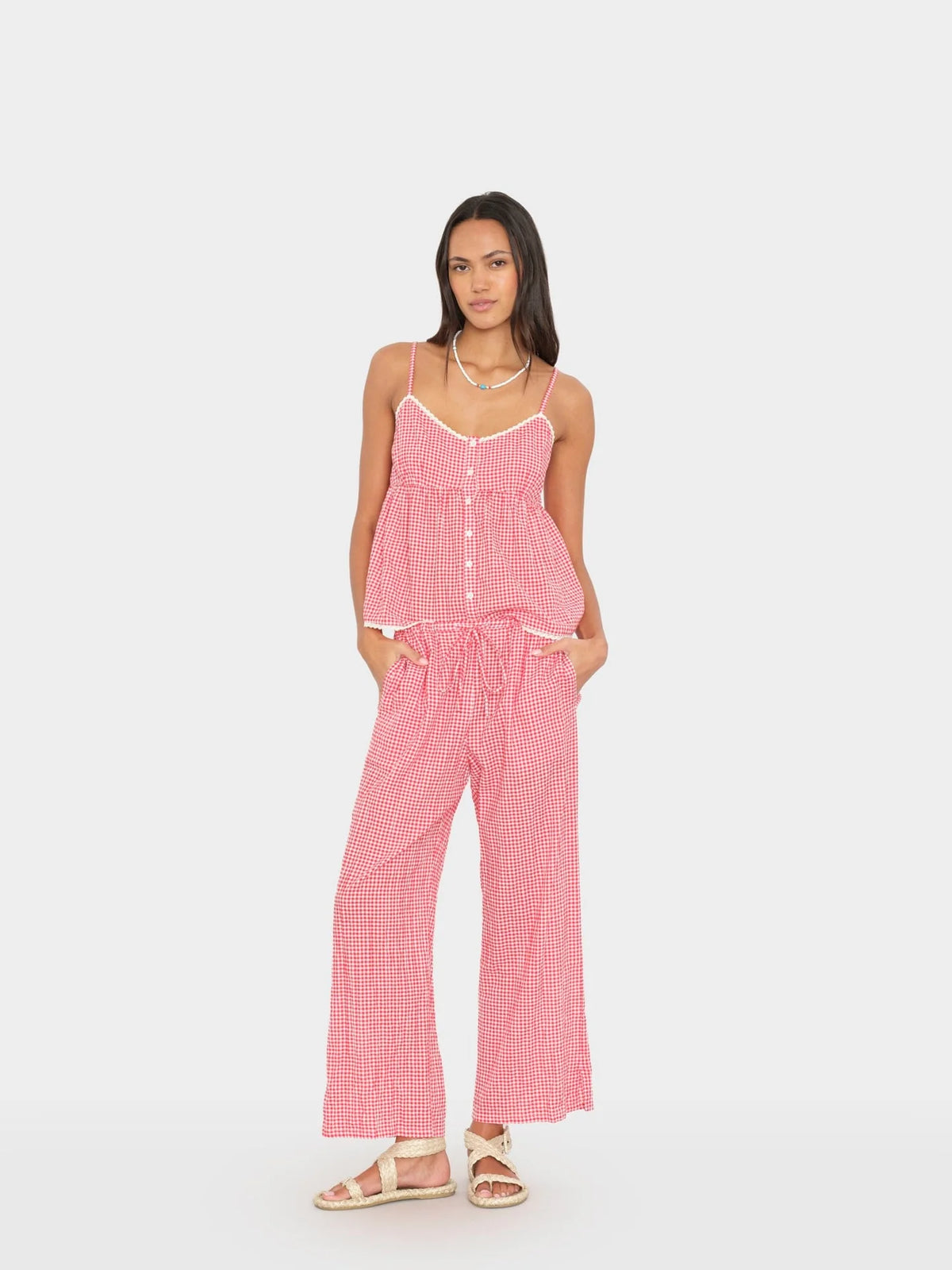 Xirena Cherry Red Olson Pant