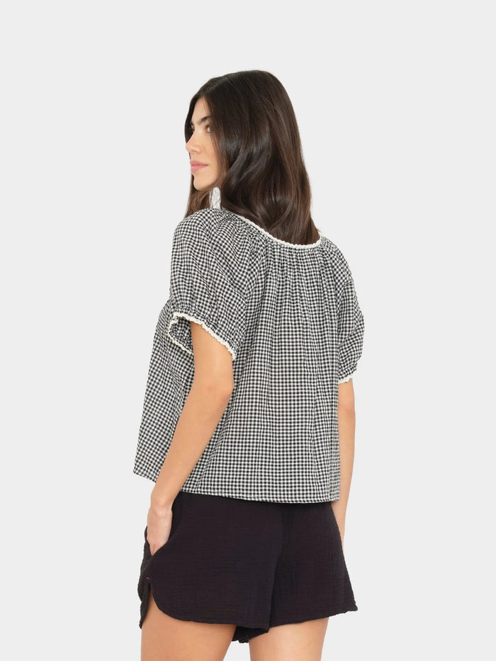 Xirena Black Sand Maisie Top