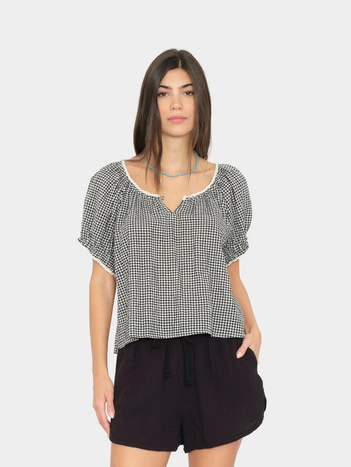 Xirena Black Sand Maisie Top