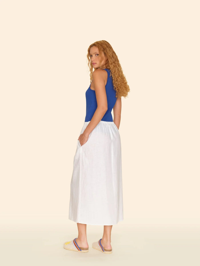 Xirena White Loretta Skirt