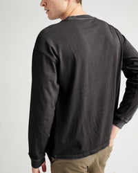 RicherPoorer Men's Relaxed Long Sleeve Tee - Stretch Limo