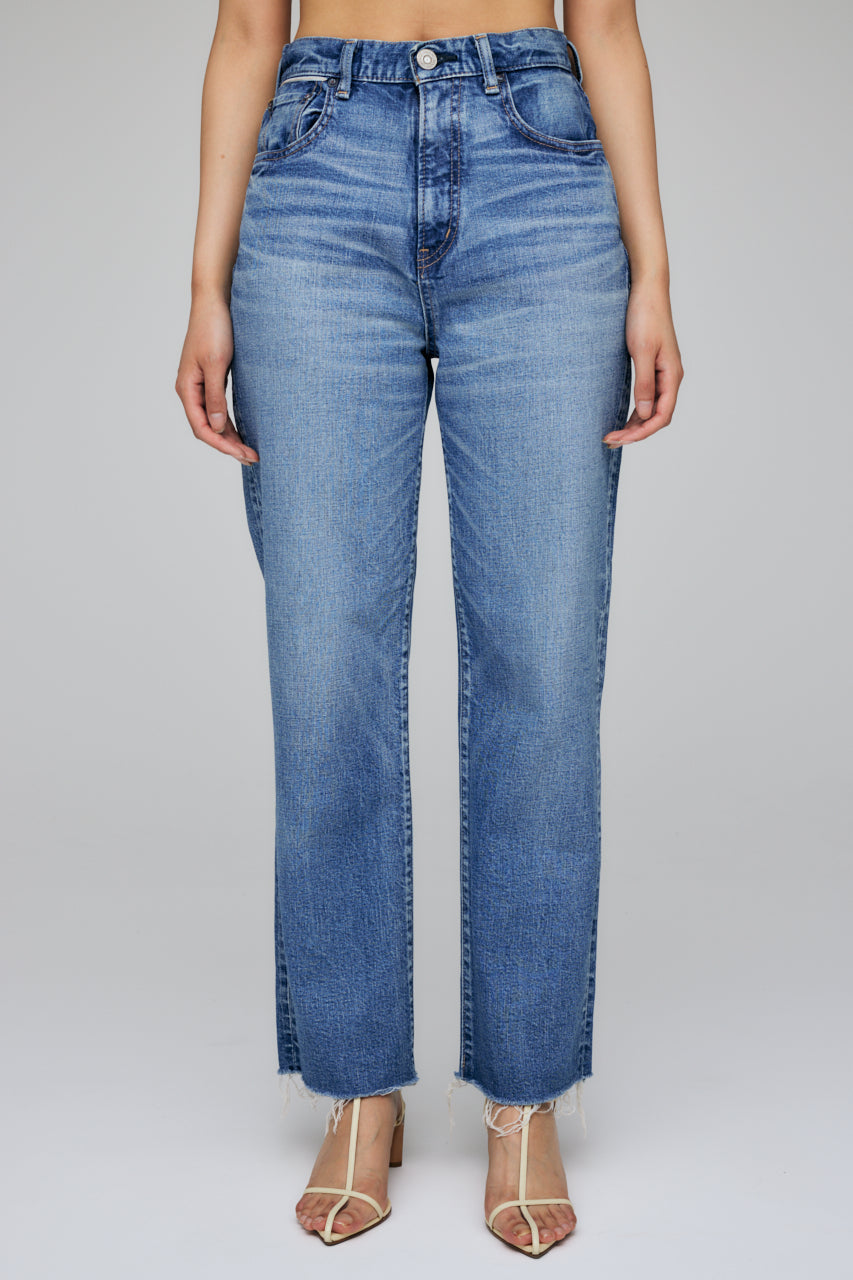 Moussy EVELYN CROPPED STRAIGHT-HI