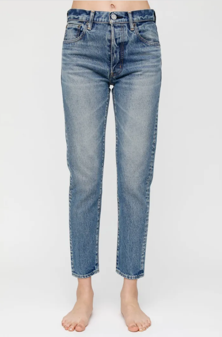 Moussy Vintage Kepner Tapered Hi- Waisted Jeans