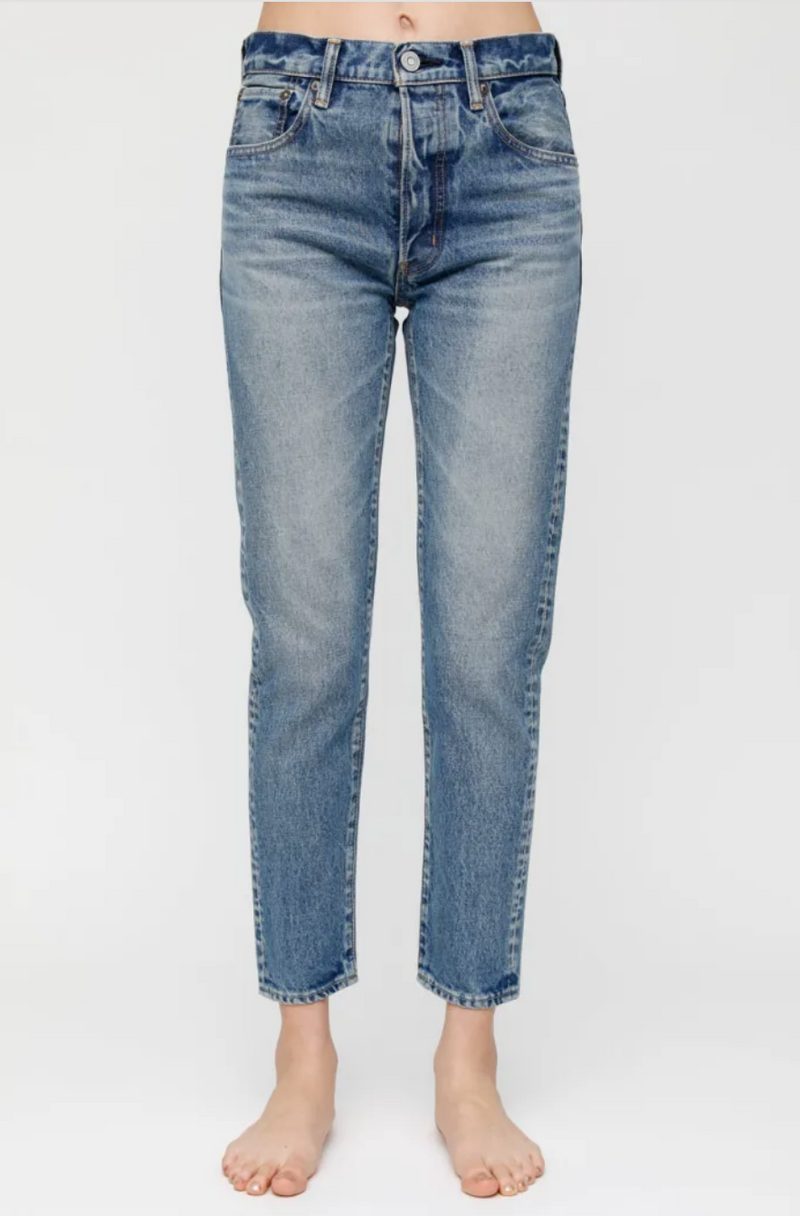 Moussy Vintage Kepner Tapered Hi- Waisted Jeans