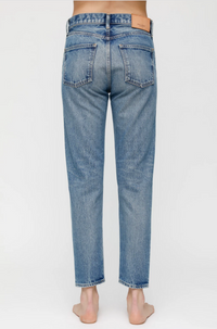 Moussy Vintage Kepner Tapered Hi- Waisted Jeans
